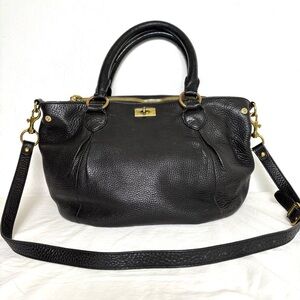 J. CREW Large Brompton Hobo Pebble Leather
